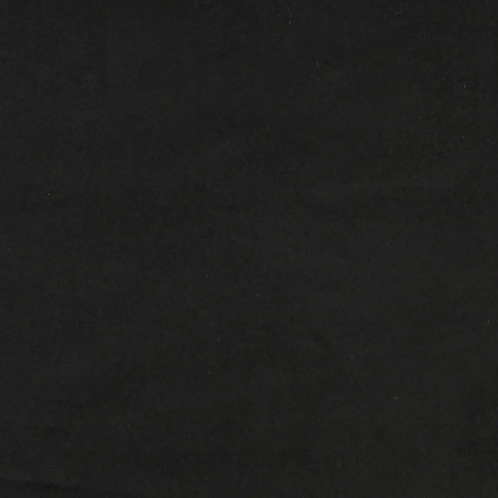 vidaXL Letto da Giorno Nero 80x200 cm in Velluto