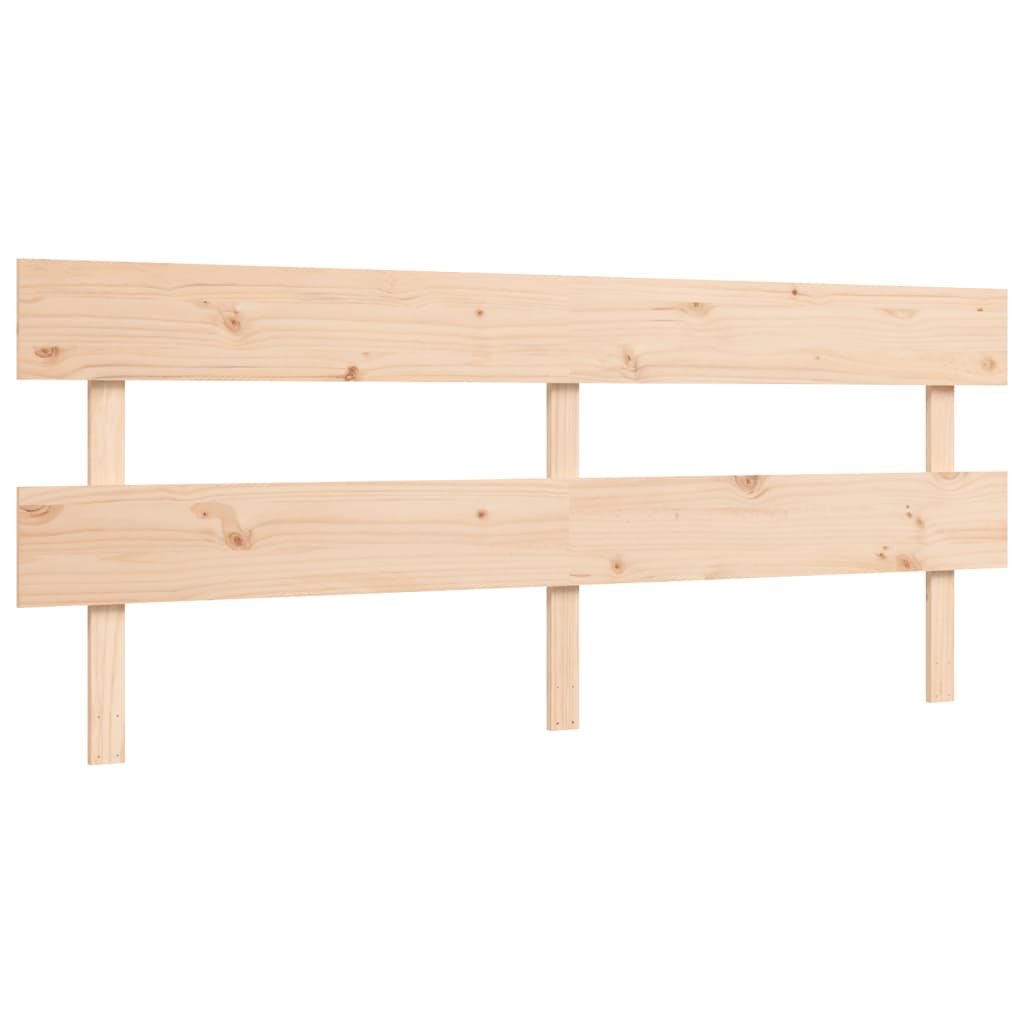 vidaXL Giroletto senza Materasso 200x200 cm in Legno Massello di Pino