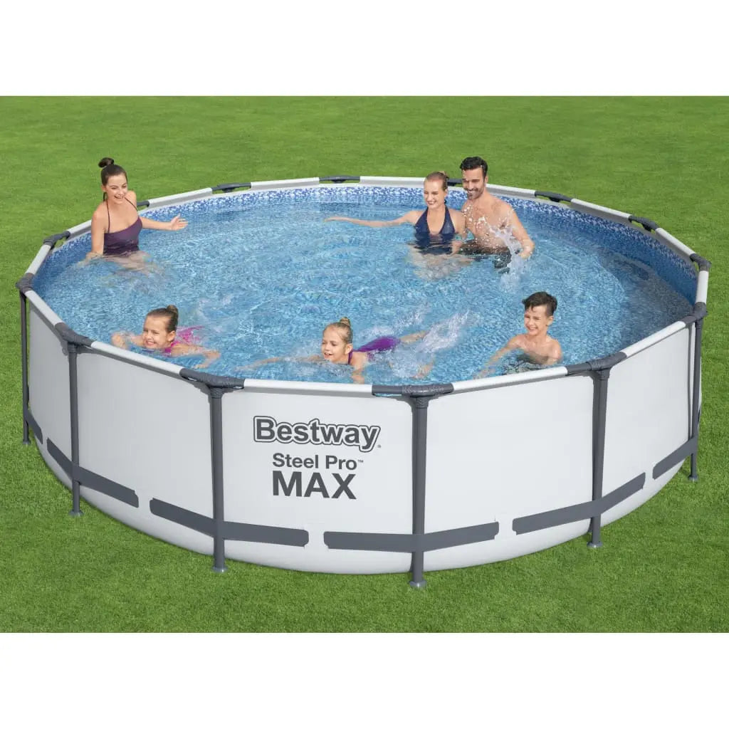 Bestway Set Piscina Steel Pro MAX 427x107 cm BESTWAY