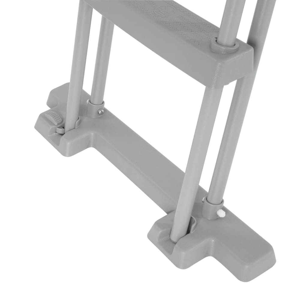 Bestway Scaletta Sicurezza per Piscina a 4 Gradini Flowclear 132 cm