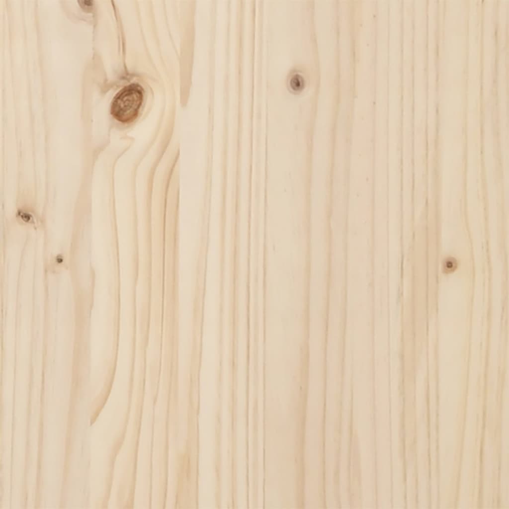 vidaXL Letto Soppalco con Scala e Tetto 90x200 cm Legno Massello Pino