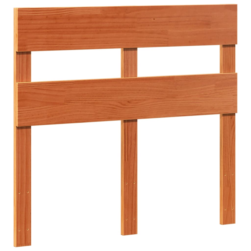 vidaXL Letto senza Materasso Marrone Cera 90x190 cm in Legno di Pino