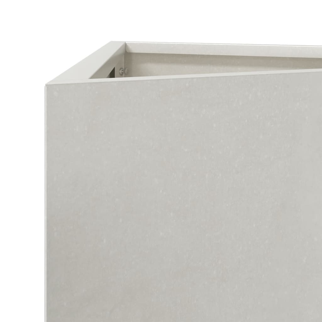 vidaXL Fioriera da Giardino Triangolare 30x26x75 cm in Acciaio Inox VIDAXL