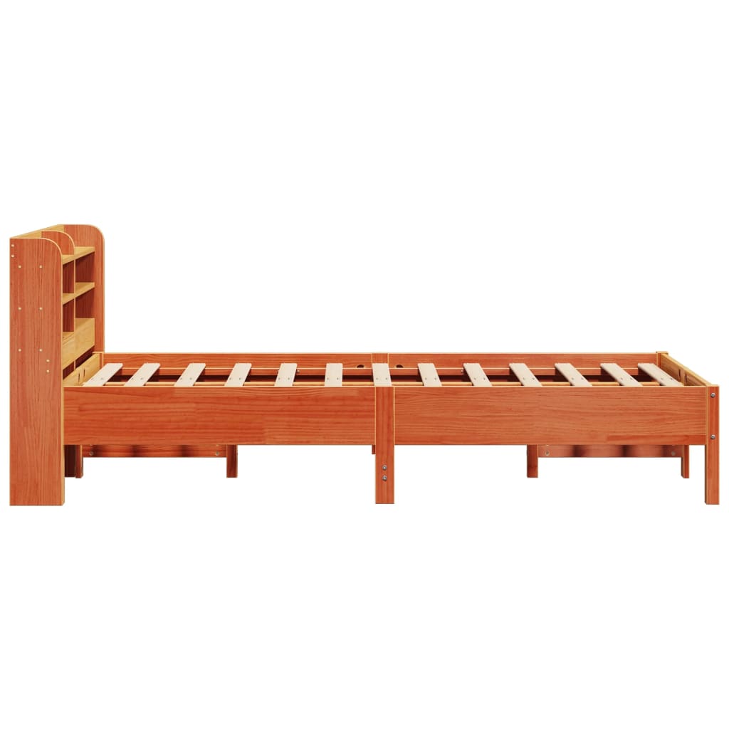vidaXL Letto senza Materasso Marrone Cera 90x200 cm Legno di Pino