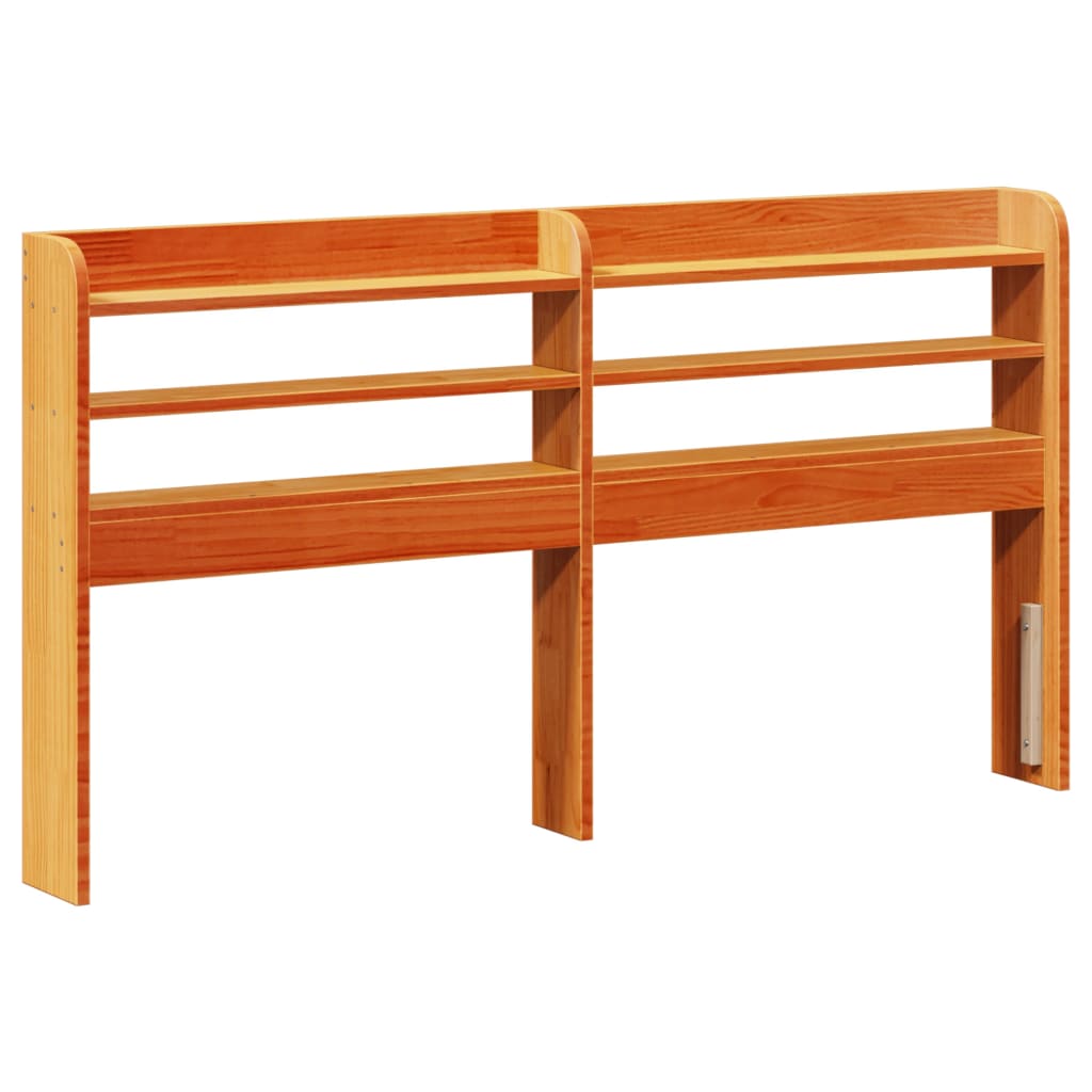 vidaXL Letto senza Materasso Marrone Cera 90x200 cm Legno di Pino