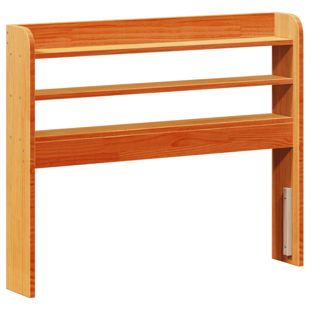 vidaXL Letto senza Materasso Marrone Cera 90x200 cm Legno di Pino