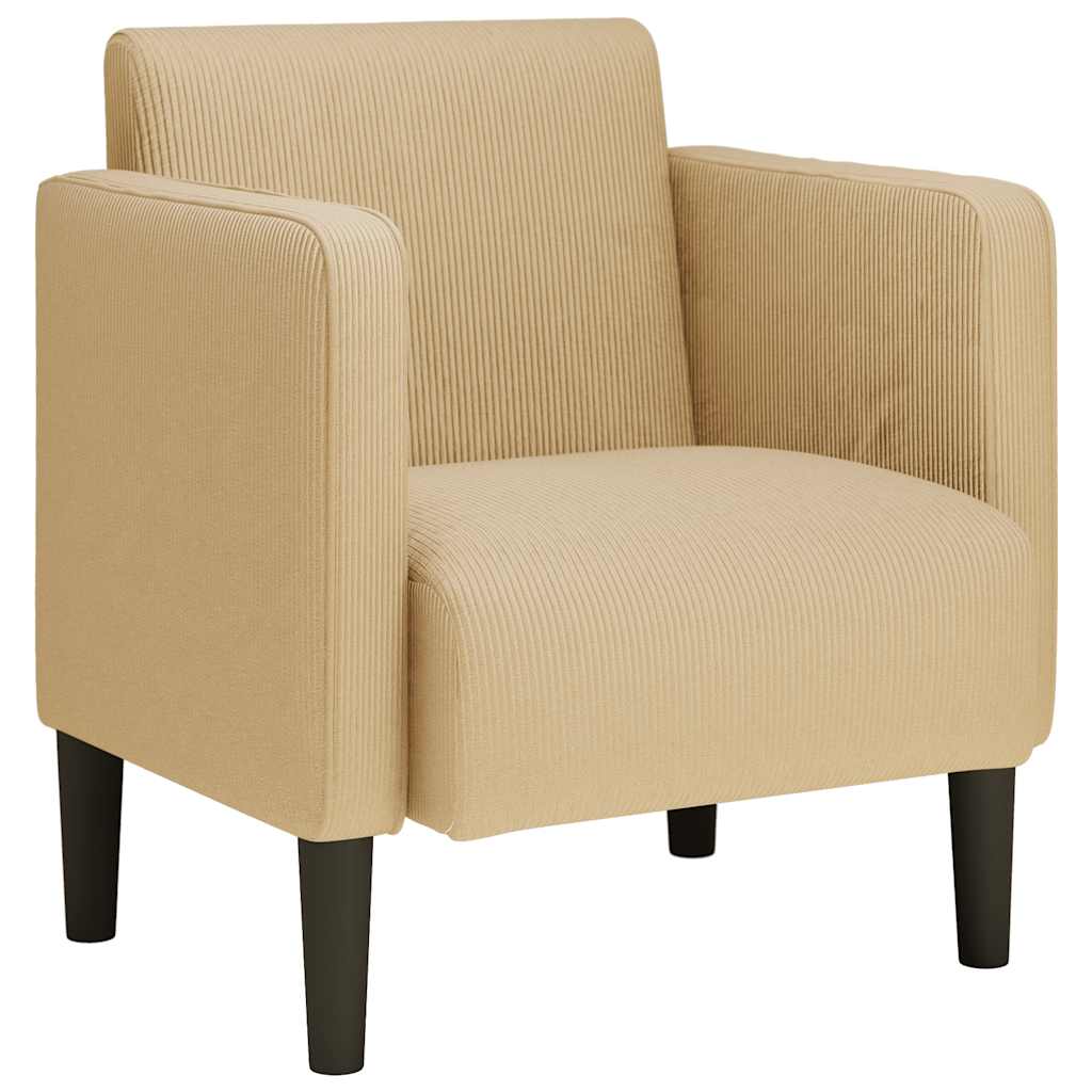 vidaXL Divano Sedia con Braccioli Verde Chiaro Grigio 54 cm Tessuto
