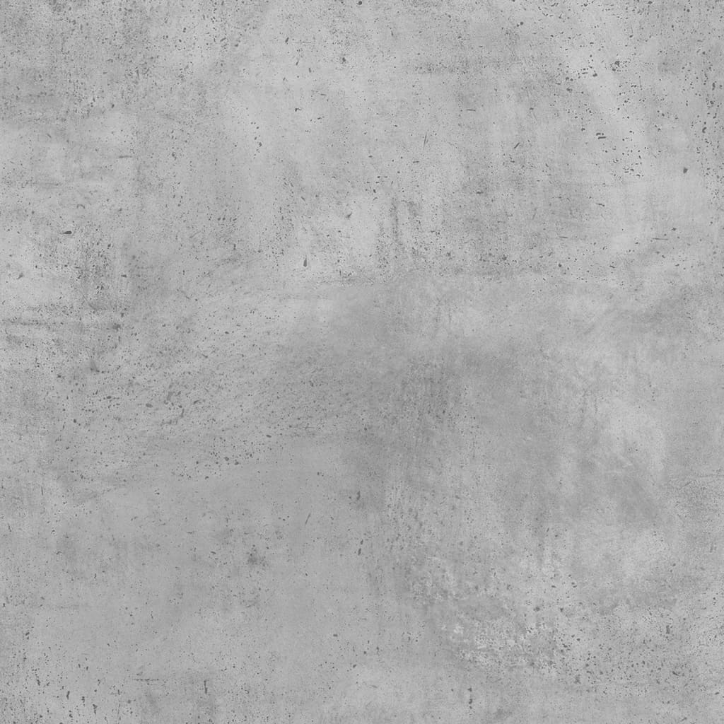 vidaXL Libreria 4 Ripiani Grigio Cemento 137,5x29x103,5 cm Truciolato VIDAXL
