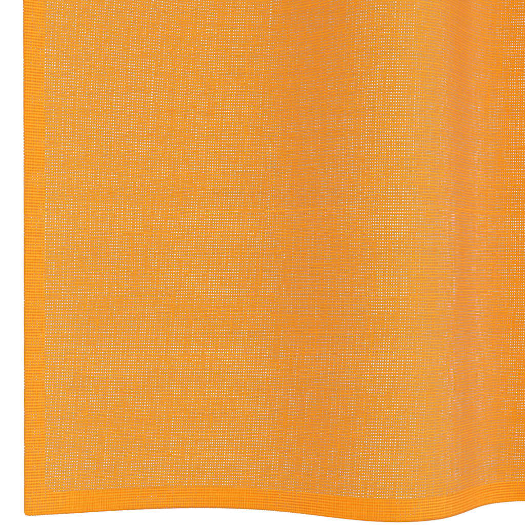 vidaXL Tende in Voile con Occhielli 2 pz Arancio 140x175 cm