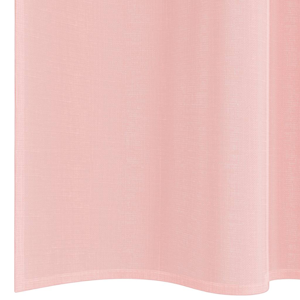 vidaXL Tende in Voile con Passanti 2 pz Rosa 140x175 cm
