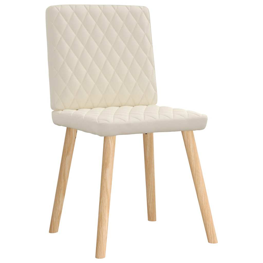 vidaXL Sedie da Pranzo 4 pz Lino