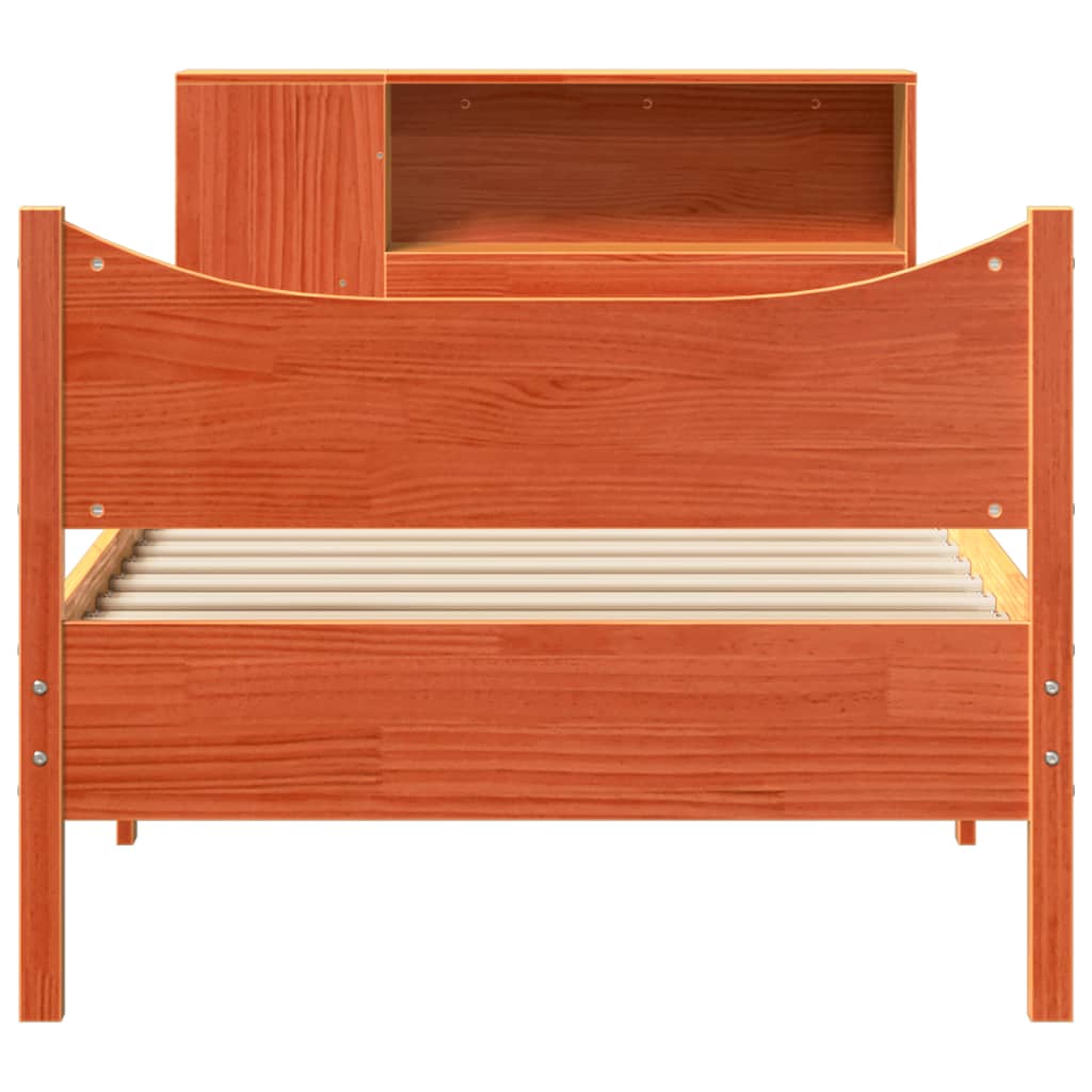 vidaXL Letto senza Materasso Marrone Cera 90x190 cm in Legno di Pino