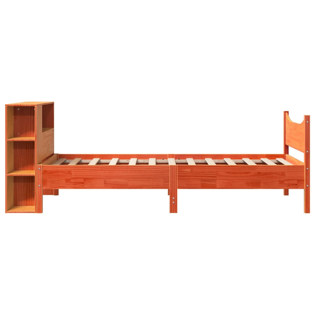 vidaXL Letto senza Materasso Marrone Cera 90x190 cm in Legno di Pino