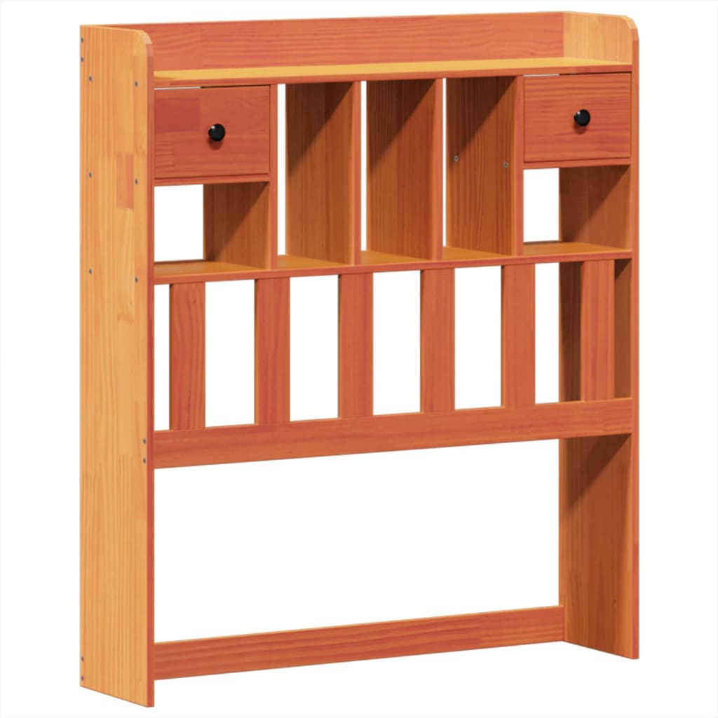 vidaXL Letto senza Materasso Marrone Cera 75x190 cm in Legno di Pino VIDAXL