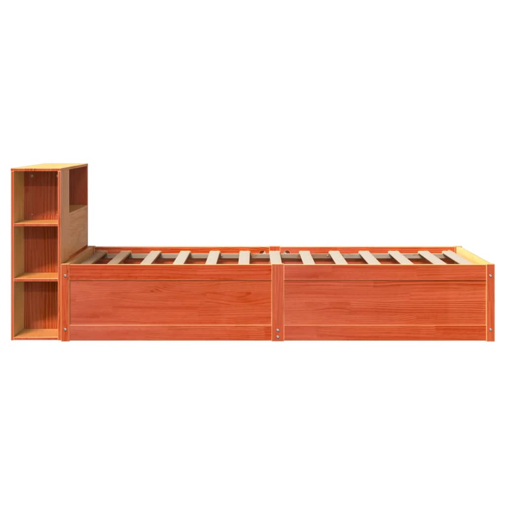 vidaXL Letto senza Materasso Marrone Cera 90x190 cm in Legno di Pino