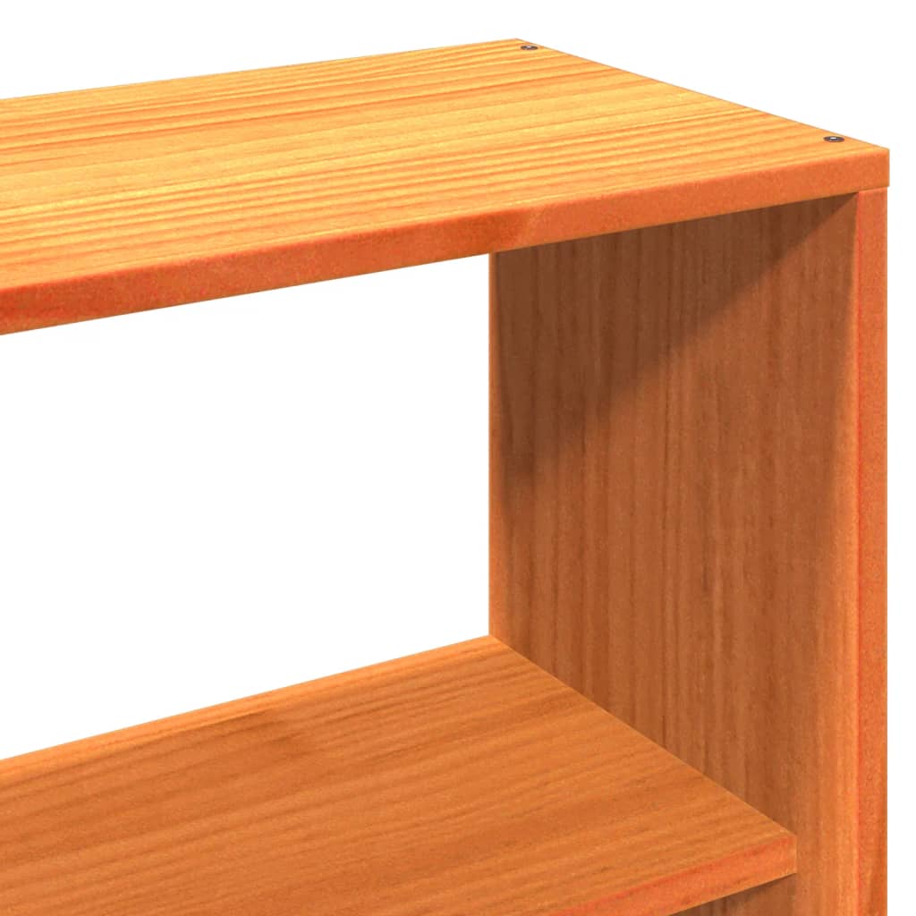 vidaXL Letto senza Materasso Marrone Cera 75x190 cm in Legno di Pino VIDAXL