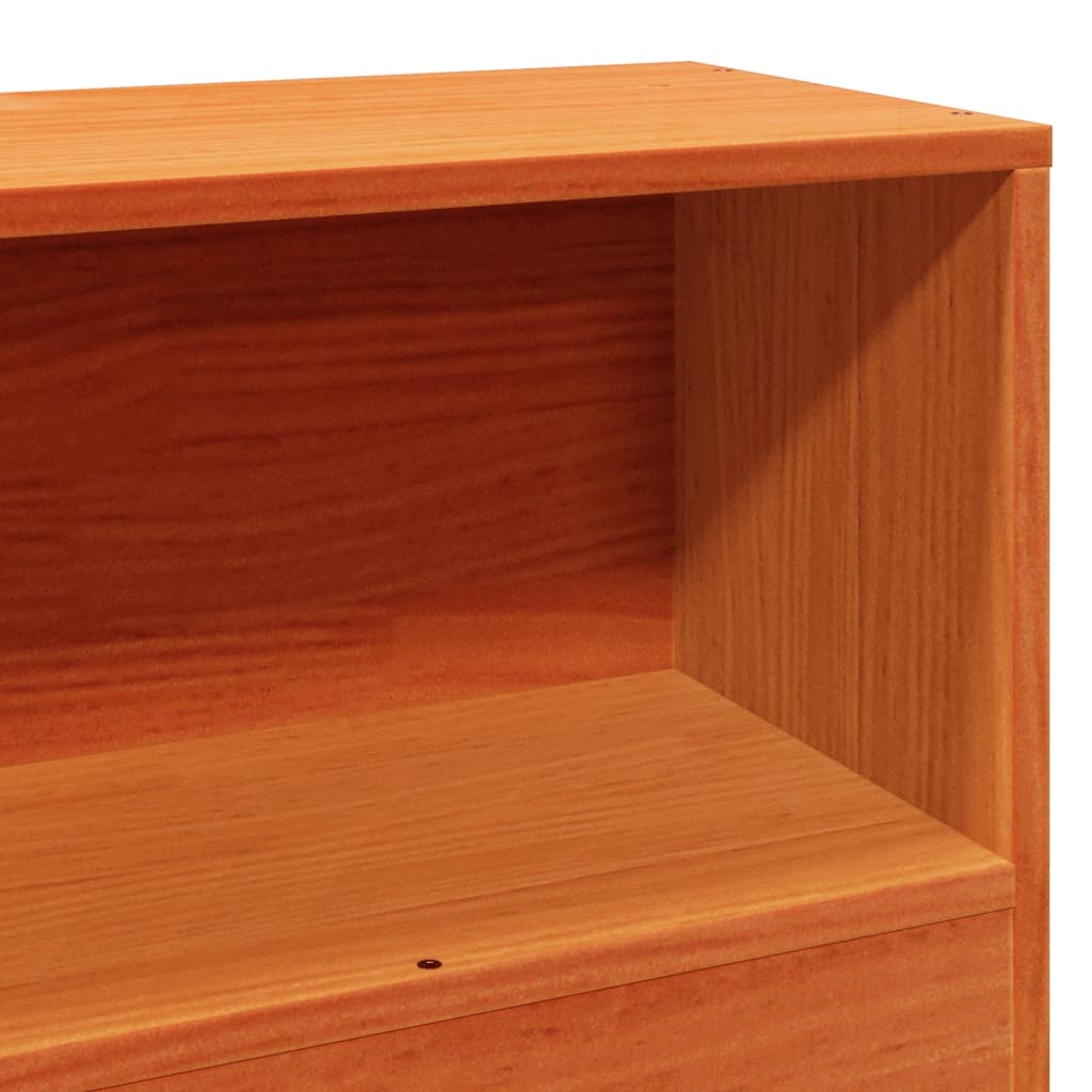 vidaXL Letto senza Materasso Marrone Cera 90x190 cm in Legno di Pino