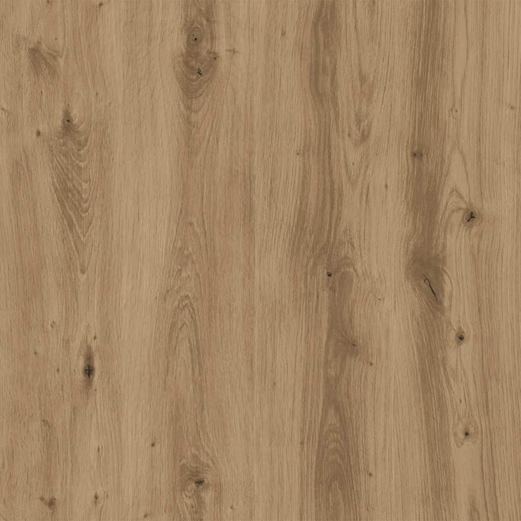 vidaXL Libreria a 3 Ripiani Rovere 60x30x80 cm Legno Multistrato VIDAXL