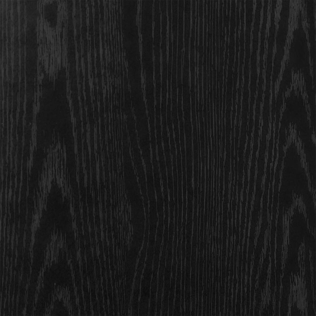 vidaXL Libreria a 3 Ripiani Nera 60x30x120 cm in Legno Multistrato VIDAXL