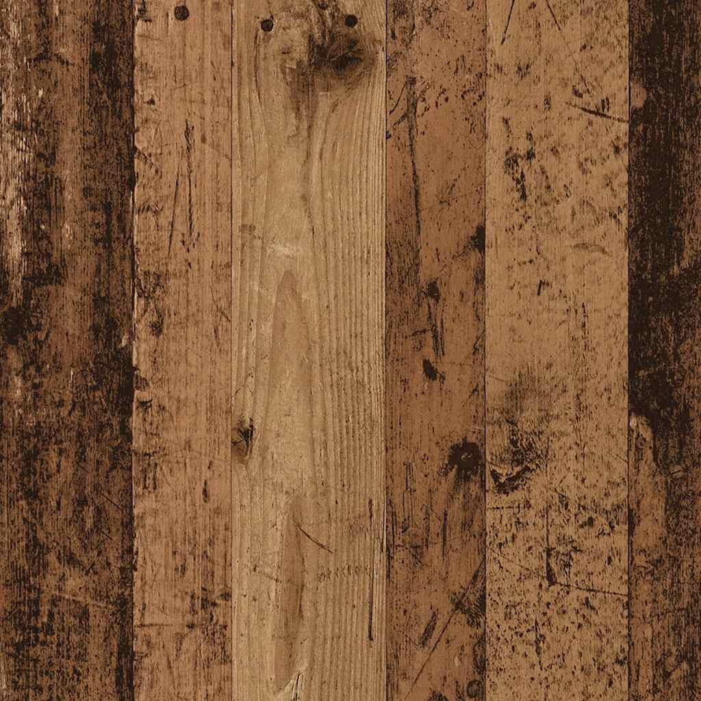 vidaXL Libreria a 3 Ripiani Legno Vecchio 60x30x120 cm in Truciolato VIDAXL