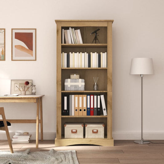 vidaXL Libreria 5 Ripiani Pino Messicano Corona Range 80x40x170cm
