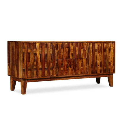 vidaXL Credenza in Legno Massello di Sheesham 160x45x70 cm VIDAXL