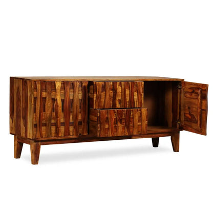 vidaXL Credenza in Legno Massello di Sheesham 160x45x70 cm VIDAXL