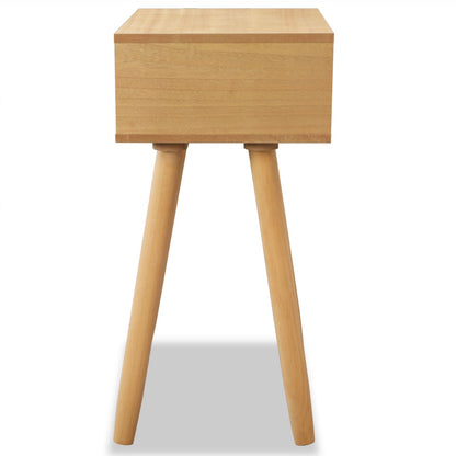 vidaXL Comodini Set 2 pz in Massello di Pino 40x30x61 cm Marroni