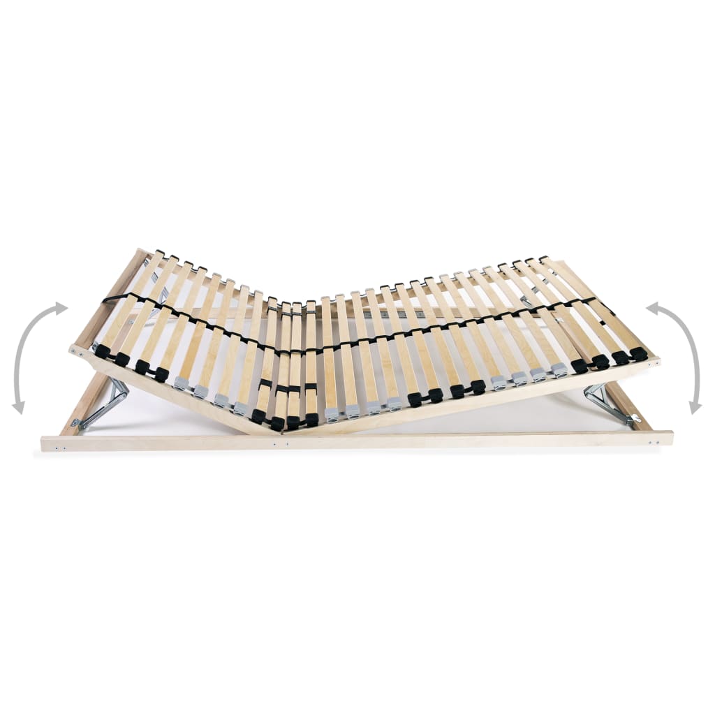 vidaXL Rete a Doghe 7 Zone senza Materasso con 28 Doghe 70x200 cm