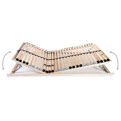 vidaXL Rete a Doghe 7 Zone senza Materasso con 28 Doghe 70x200 cm