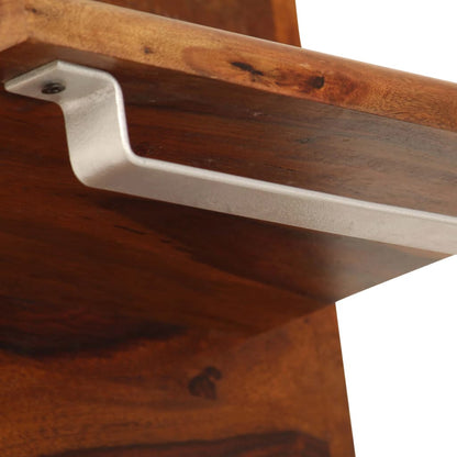 vidaXL Appendiabiti in Legno Massello di Sheesham 118x40 cm