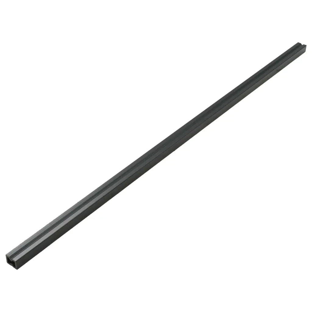 vidaXL Pavimento Esterni WPC Pieno Accessori 10m² 2,2m Marrone Chiaro VIDAXL