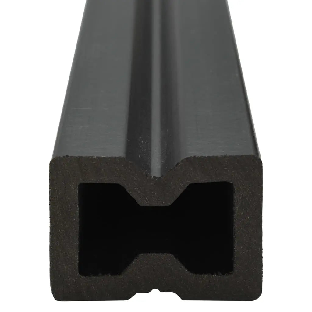 vidaXL Pavimento Esterni in WPC Cavo Accessori 20m² 2,2m Marrone Scuro VIDAXL