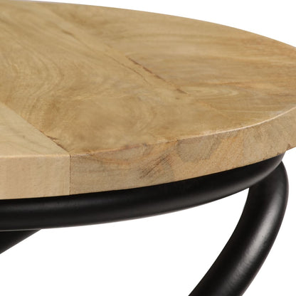 vidaXL Tavolino di Servizio in Legno Massello di Mango 40x50 cm