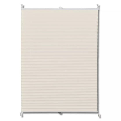 Tenda plissè 100x125cm Crema
