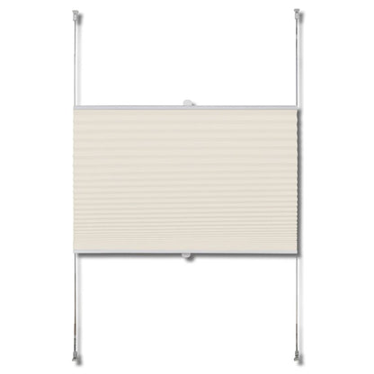 Tenda plissè 100x125cm Crema