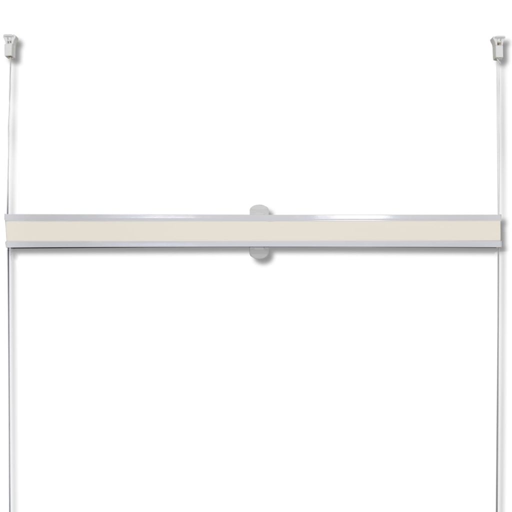 Tenda plissè 100x125cm Crema