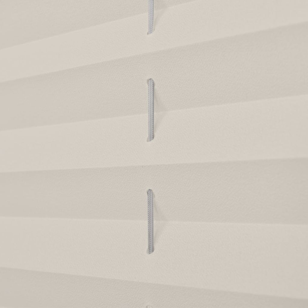 Tenda plissè 100x125cm Crema
