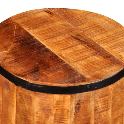 vidaXL Sgabello da Bar in Legno di Mango Grezzo