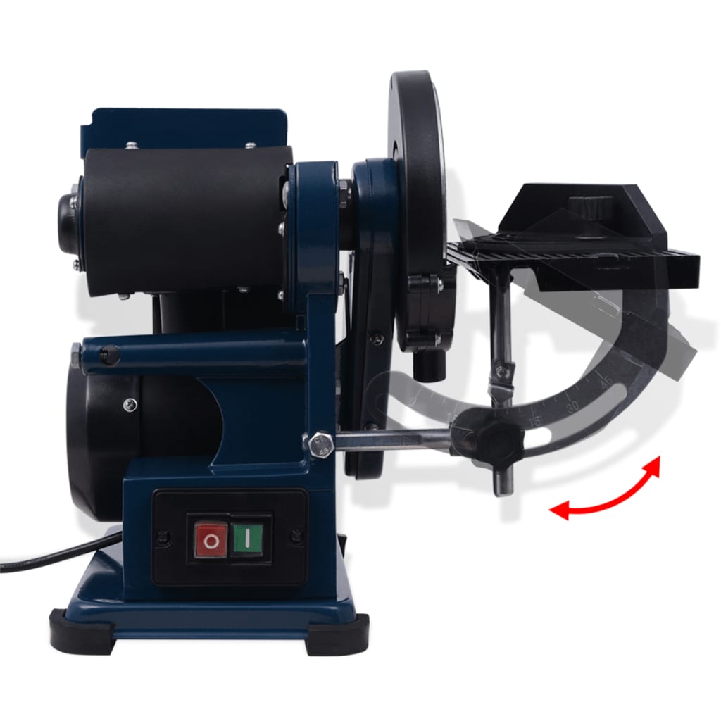 vidaXL Levigatrice Combinata con Nastro e Disco 375 W