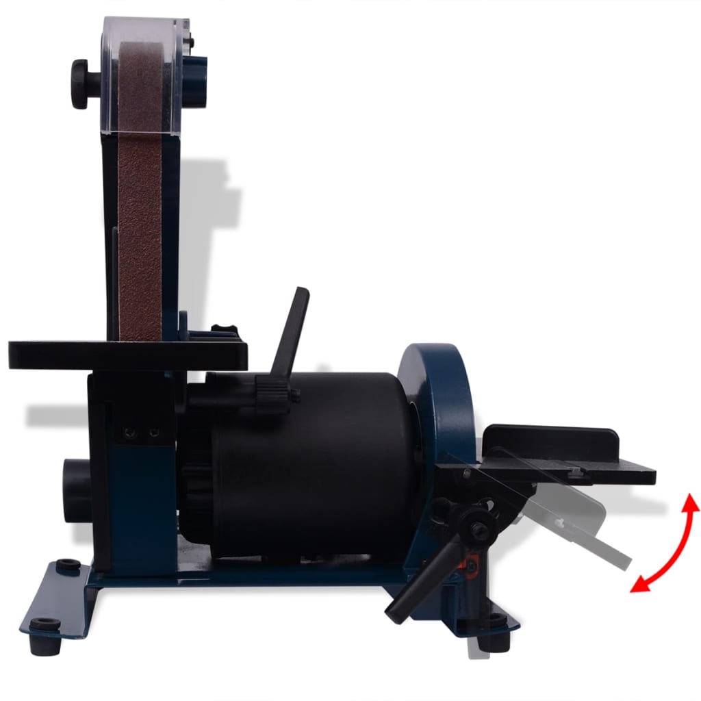 vidaXL Levigatrice Combinata con Nastro e Disco 300 W