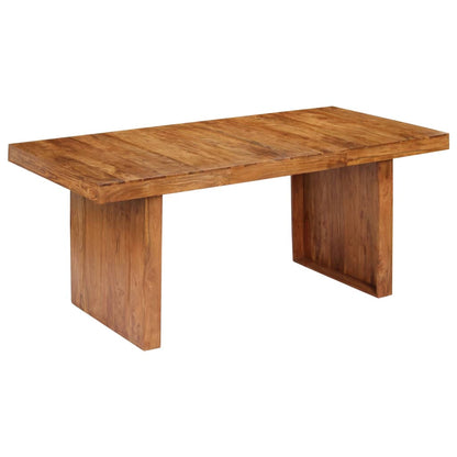 vidaXL Tavolo da Pranzo 180x90x75 cm in Legno Massello di Acacia