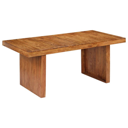 vidaXL Tavolo da Pranzo 180x90x75 cm in Legno Massello di Acacia
