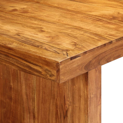 vidaXL Tavolo da Pranzo 180x90x75 cm in Legno Massello di Acacia