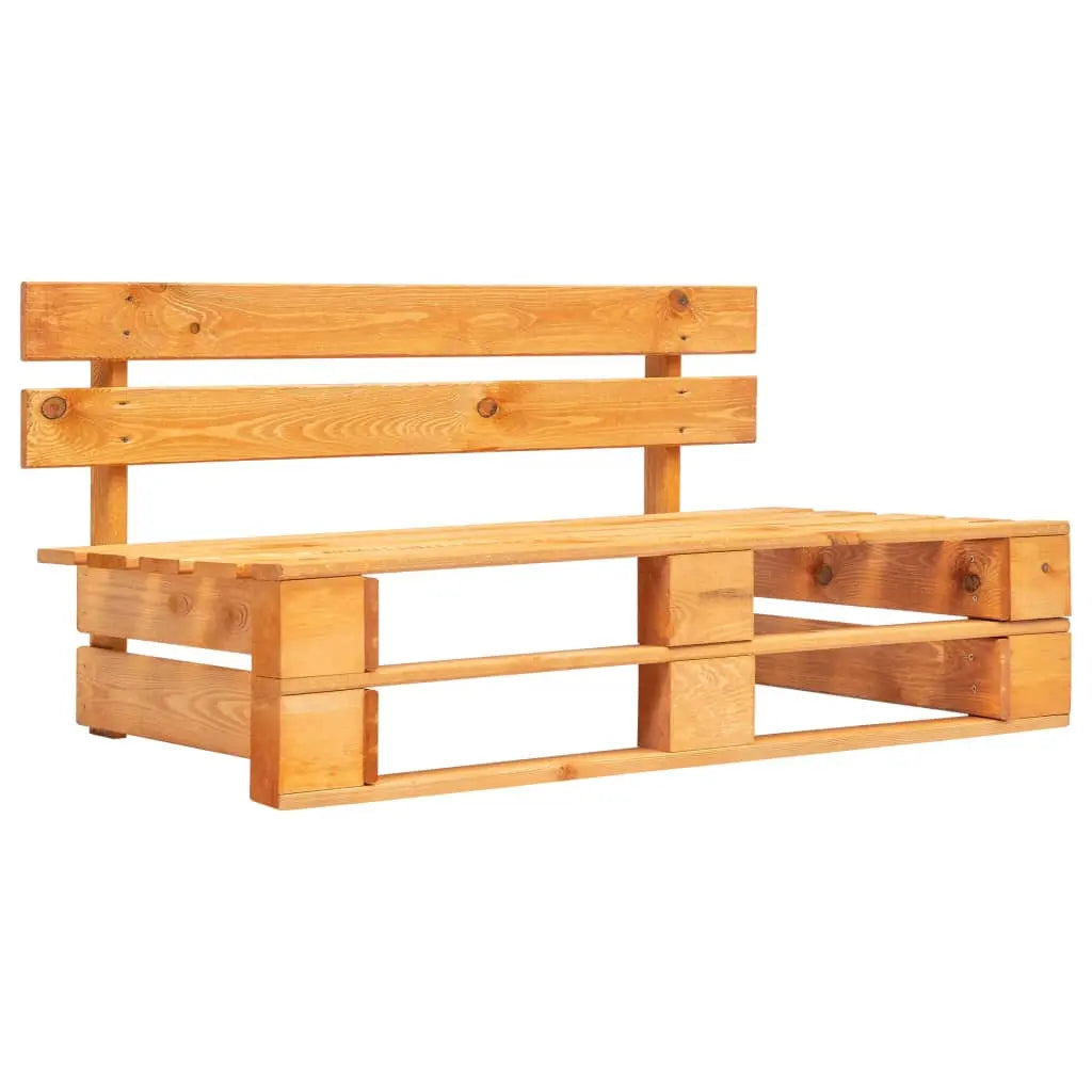 vidaXL Divano da Giardino a Pallet con Cuscini Grigi in Legno di Pino VIDAXL