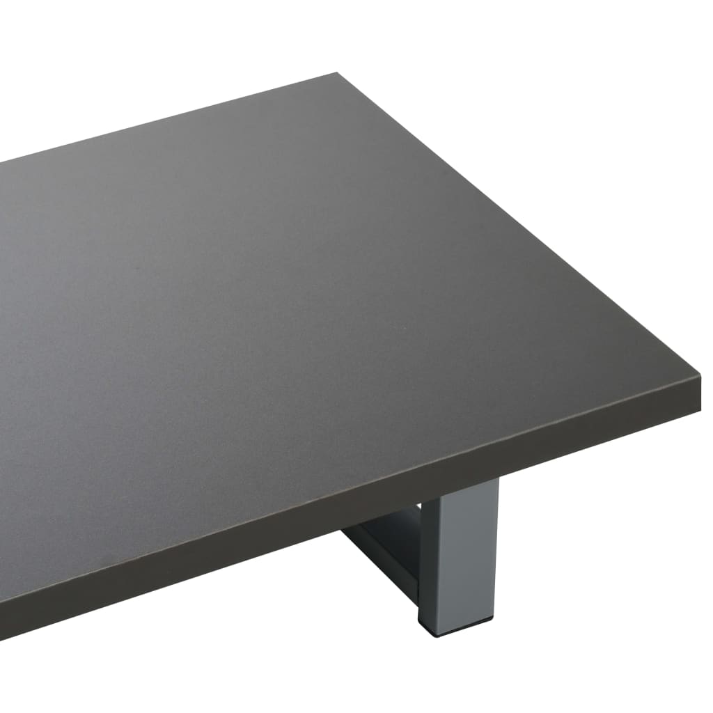 vidaXL Mobile da Bagno Grigio 60x40x16,3 cm