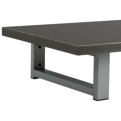 vidaXL Mobile da Bagno Grigio 60x40x16,3 cm