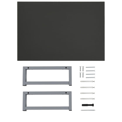 vidaXL Mobile da Bagno Grigio 60x40x16,3 cm