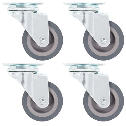 vidaXL Ruote Girevoli 16 pz 50 mm