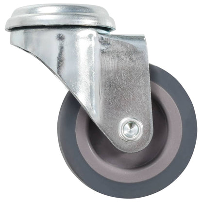 vidaXL Ruote Girevoli con Foro per Bullone 32 pz 50 mm